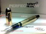 Perfect Replica MontBlanc Boheme Gold Fountain Pen Red Jewelry